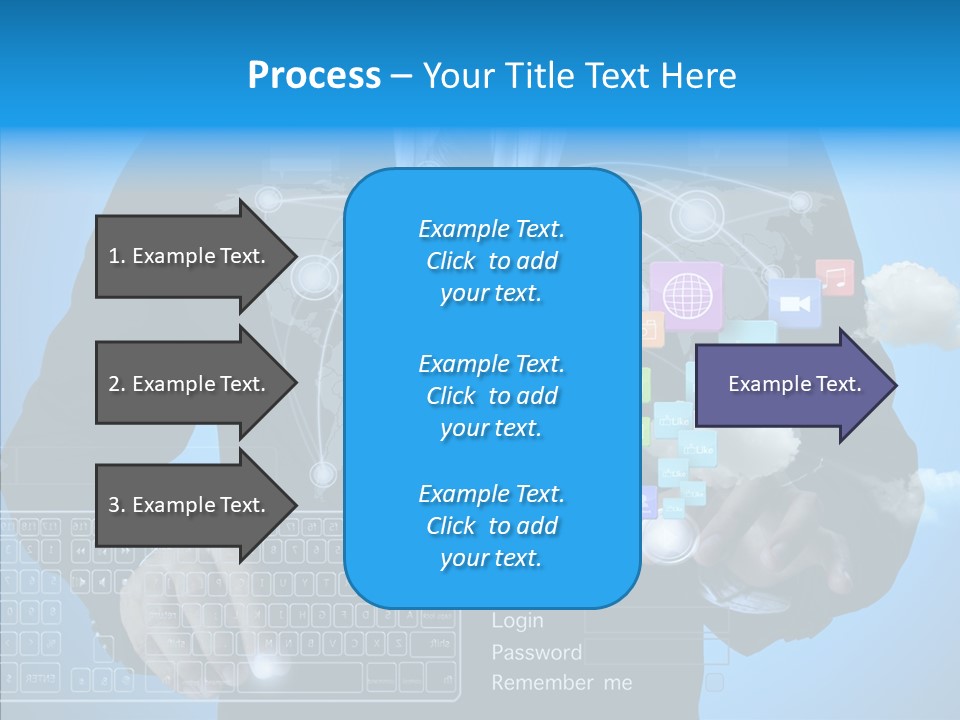 Isolated Friends Person PowerPoint Template
