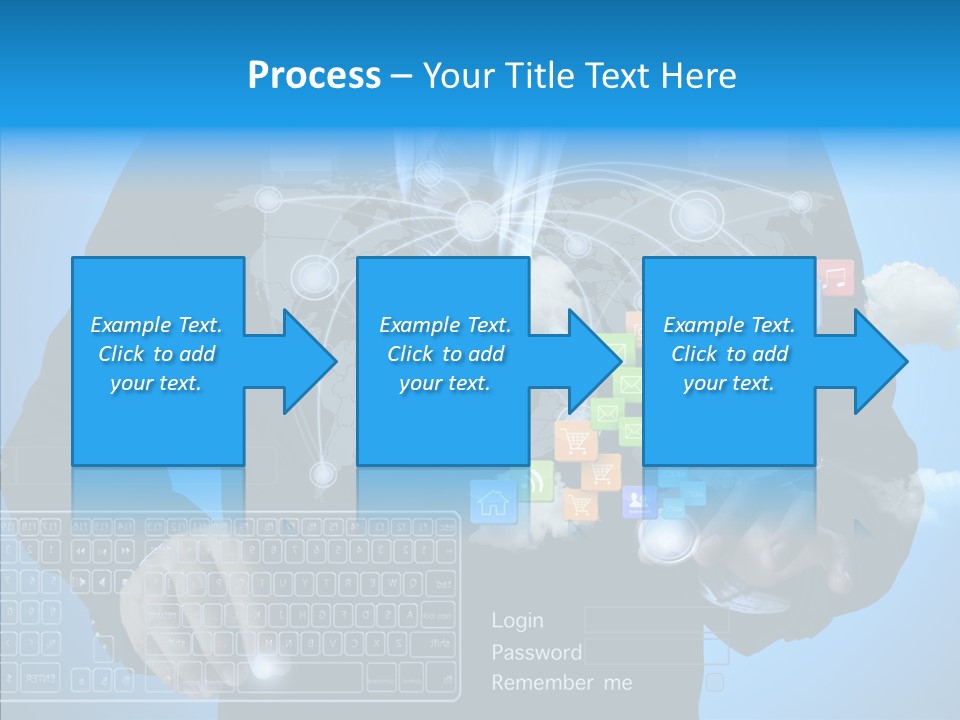 Isolated Friends Person PowerPoint Template