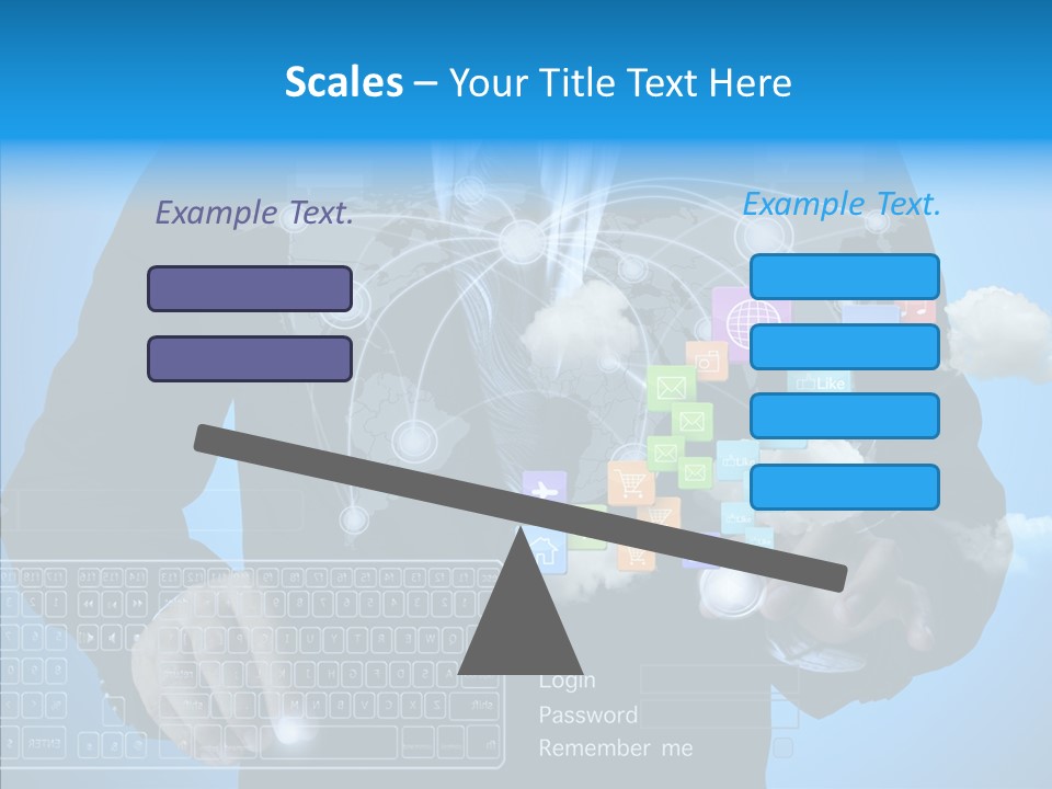 Isolated Friends Person PowerPoint Template