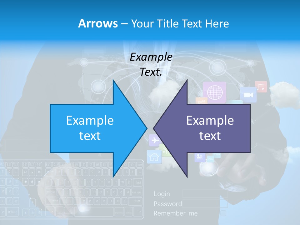 Isolated Friends Person PowerPoint Template