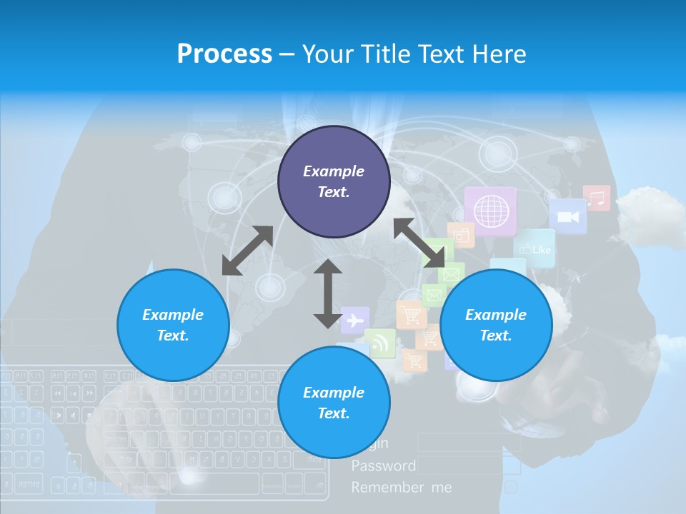 Isolated Friends Person PowerPoint Template