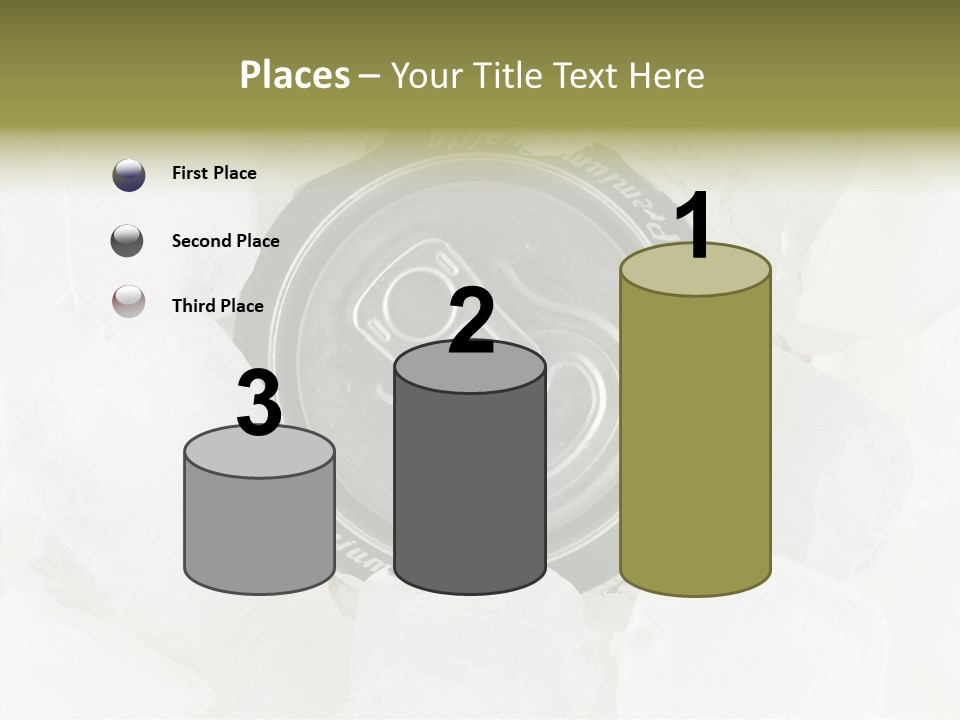 Beer Liquid Can PowerPoint Template