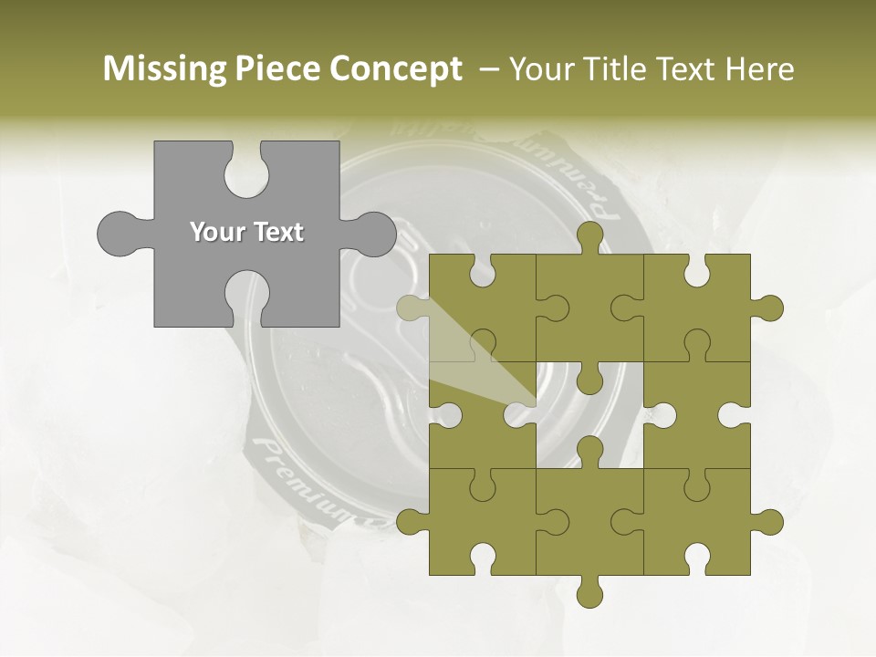 Beer Liquid Can PowerPoint Template