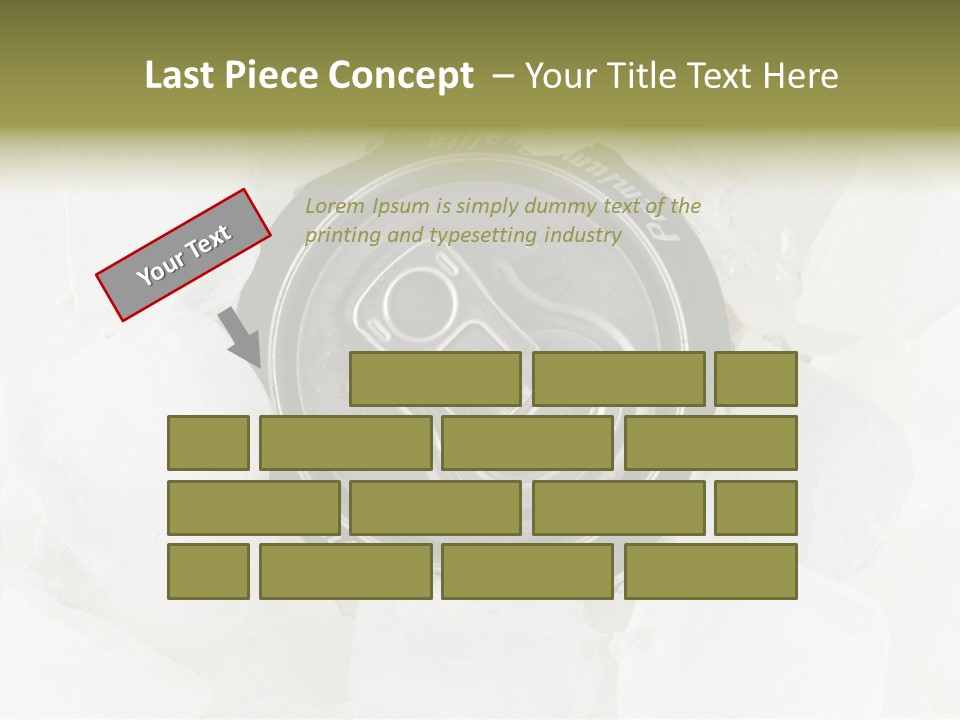 Beer Liquid Can PowerPoint Template