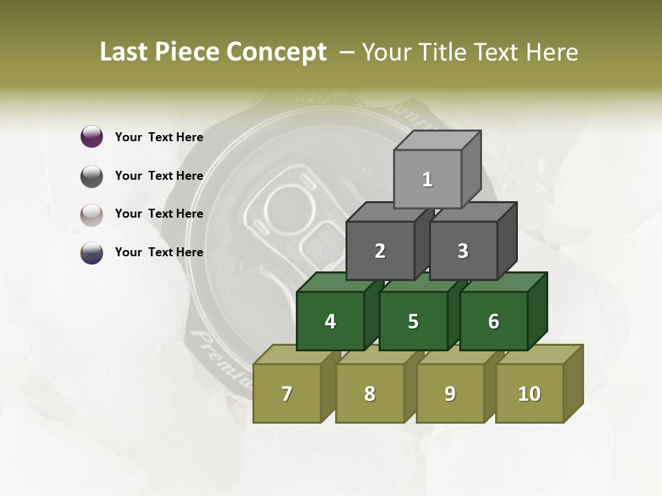 Beer Liquid Can PowerPoint Template