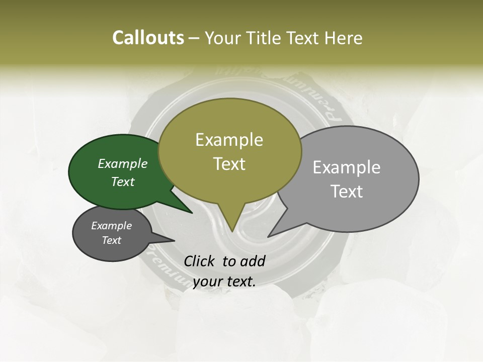 Beer Liquid Can PowerPoint Template