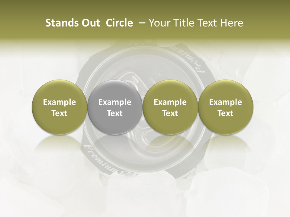 Beer Liquid Can PowerPoint Template