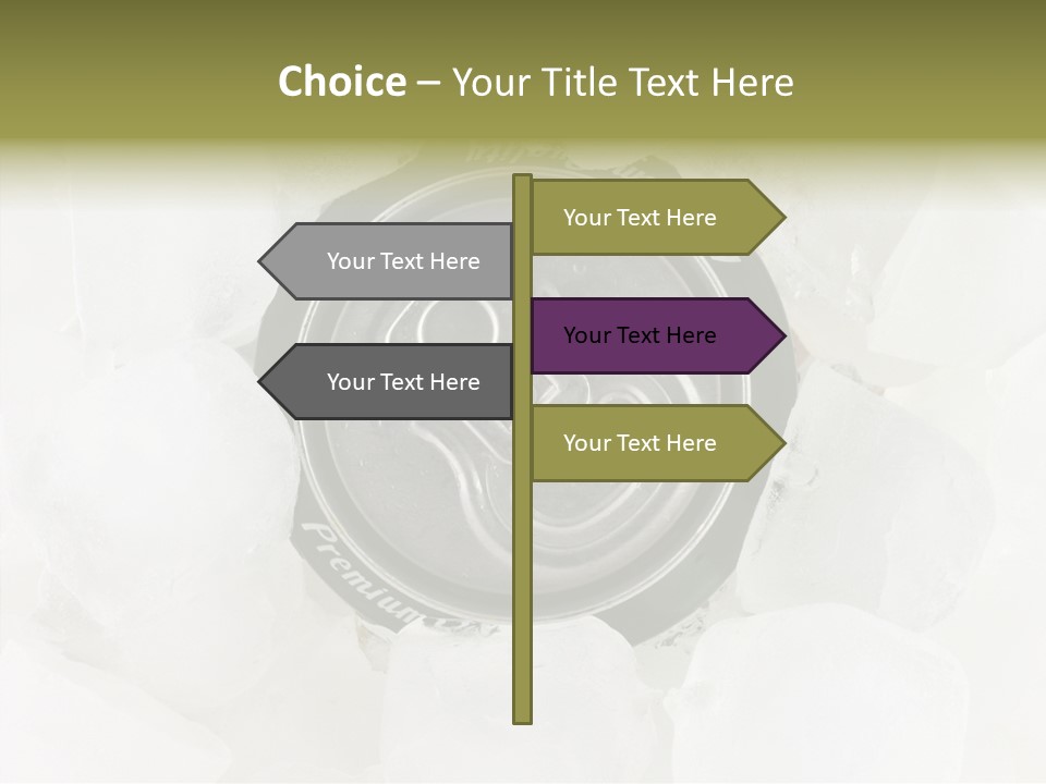 Beer Liquid Can PowerPoint Template