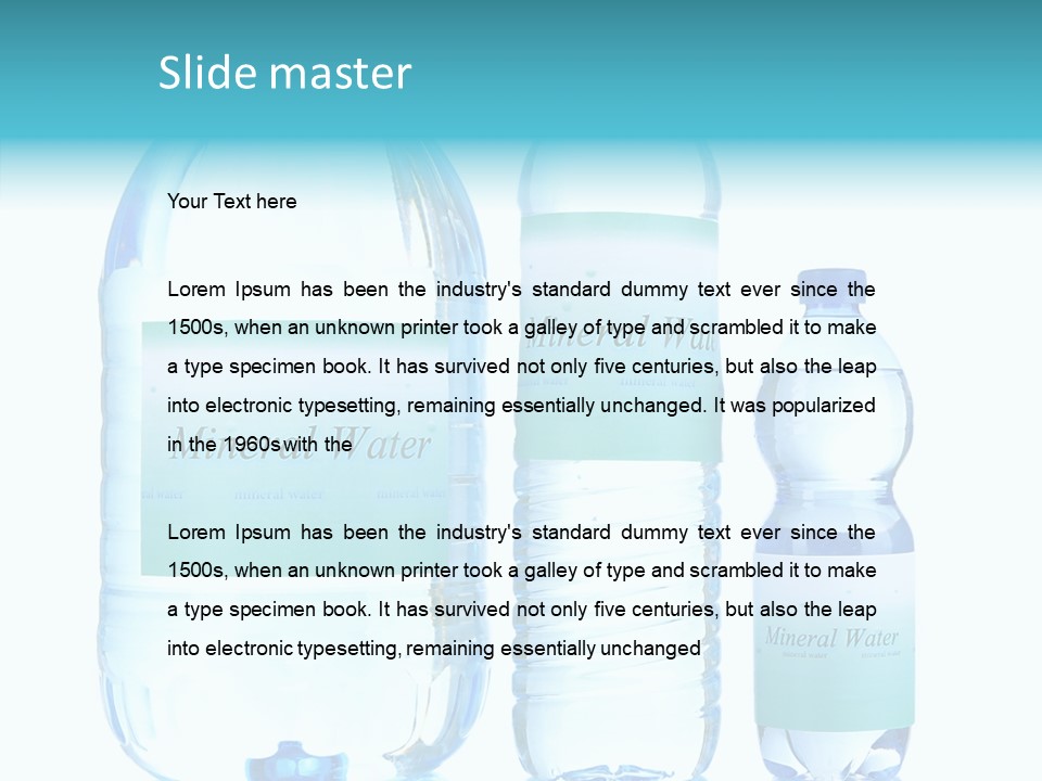 Full Mineral Water PowerPoint Template