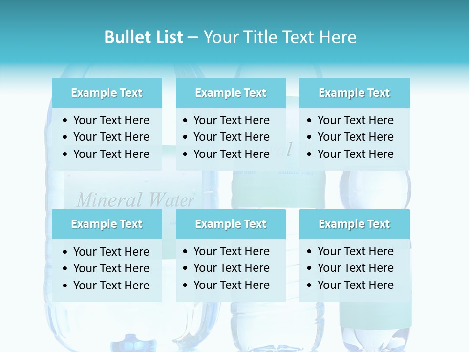 Full Mineral Water PowerPoint Template