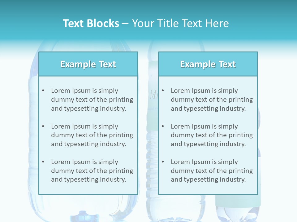 Full Mineral Water PowerPoint Template
