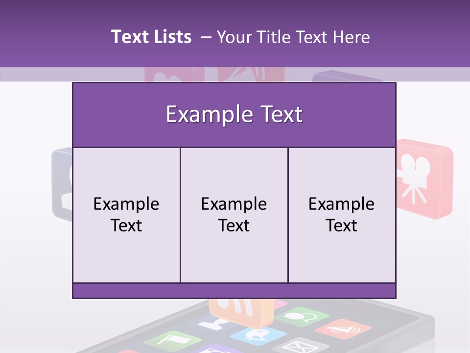 Blue Tweet Network PowerPoint Template