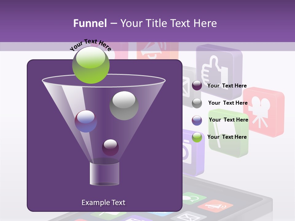 Blue Tweet Network PowerPoint Template