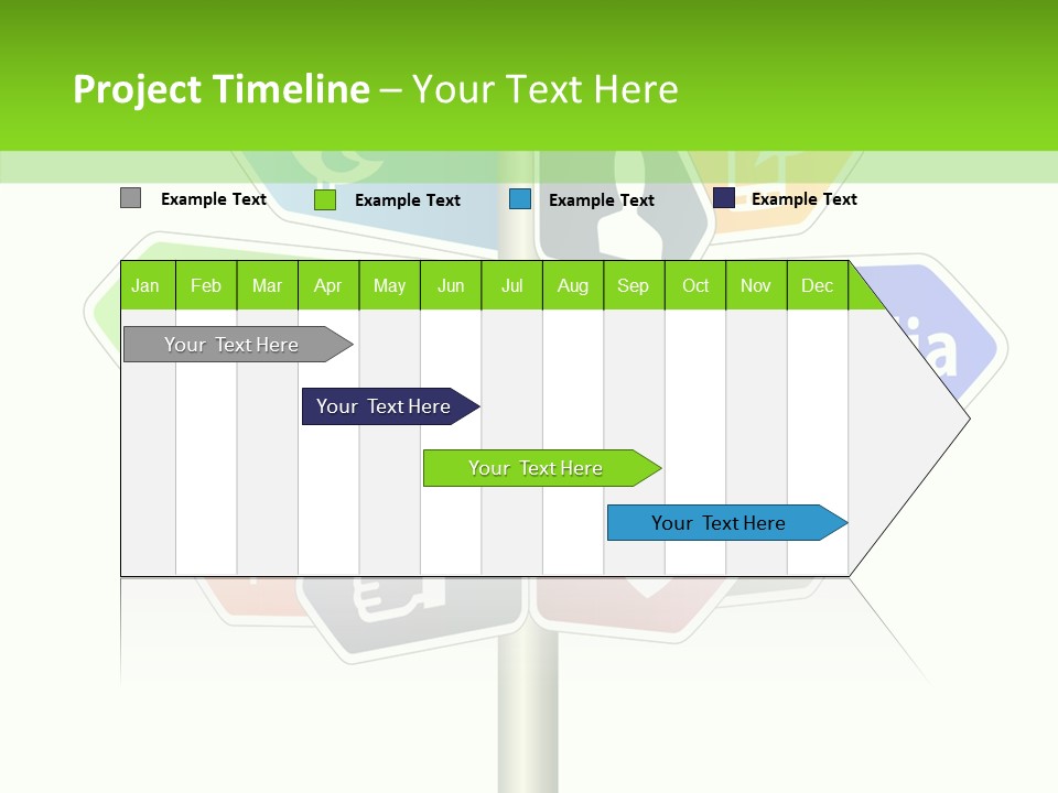 Envelope Social Share PowerPoint Template