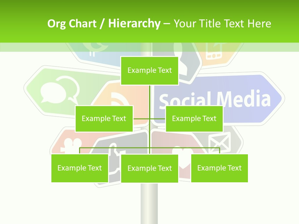 Envelope Social Share PowerPoint Template