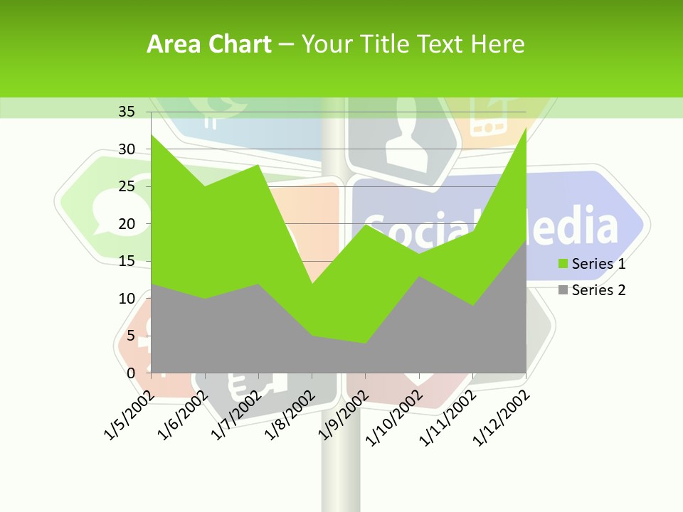 Envelope Social Share PowerPoint Template