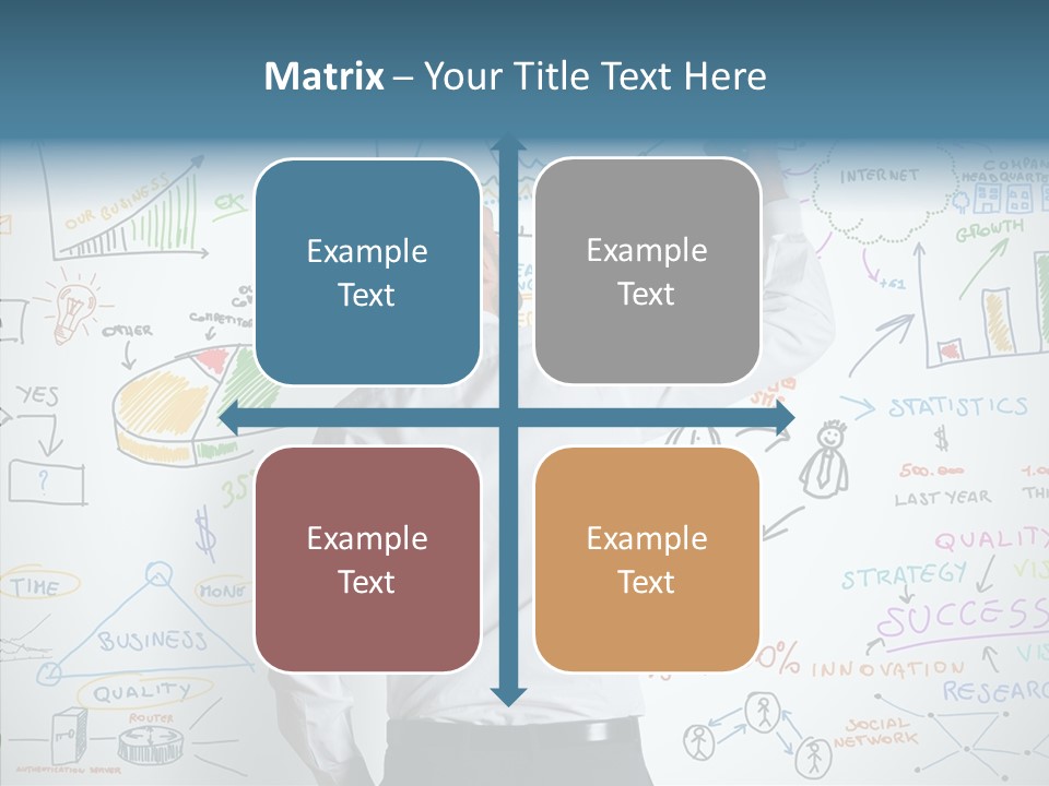 Blog Advertising Draw PowerPoint Template