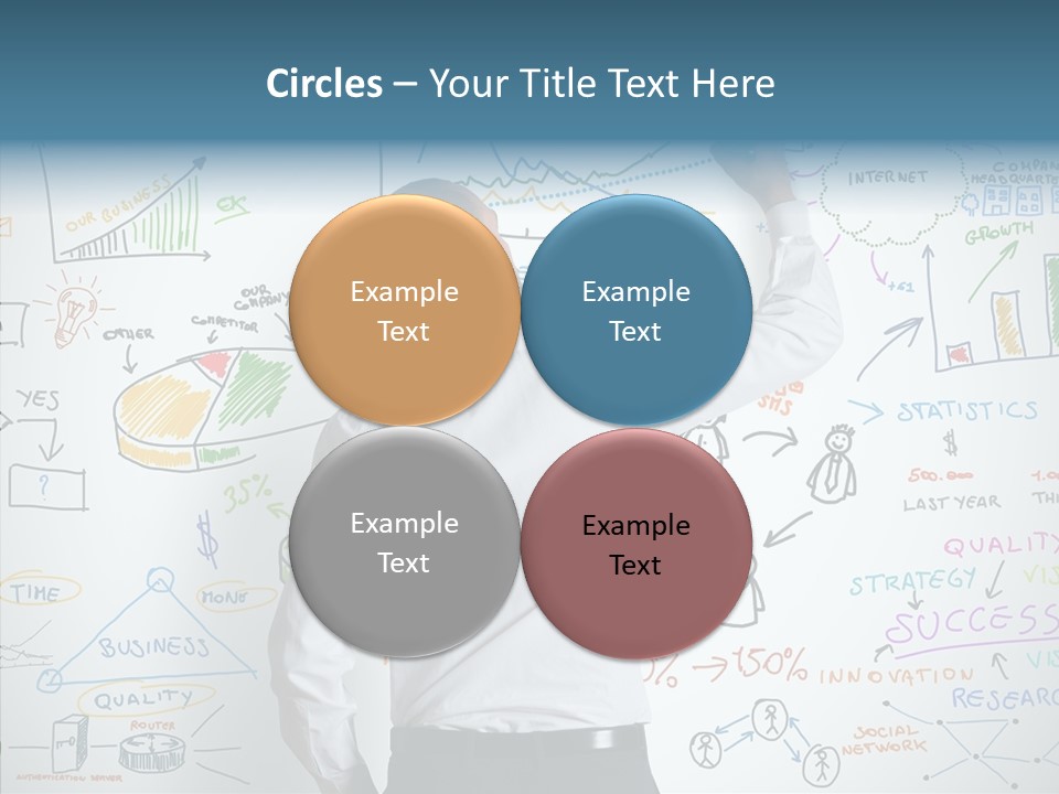 Blog Advertising Draw PowerPoint Template