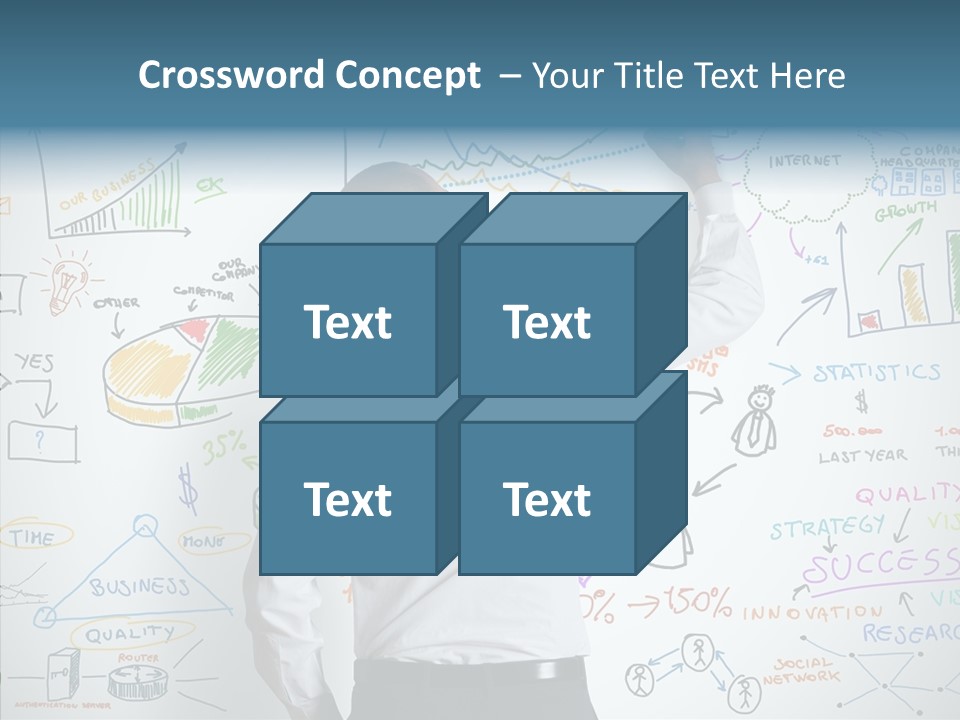 Blog Advertising Draw PowerPoint Template