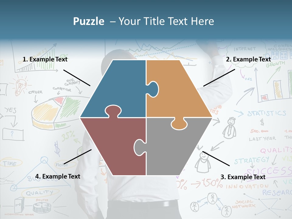 Blog Advertising Draw PowerPoint Template