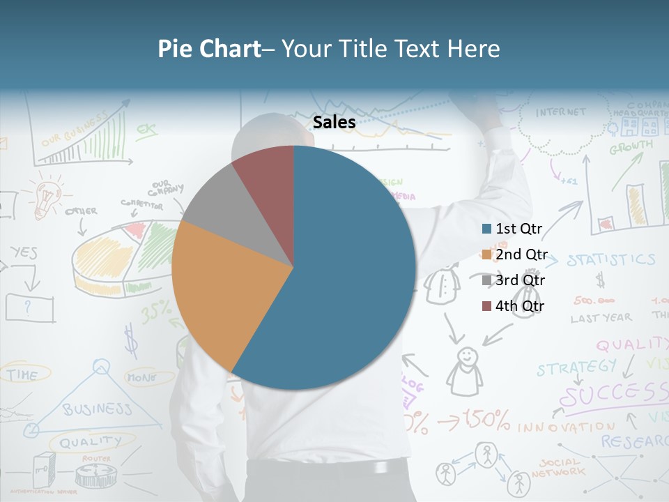 Blog Advertising Draw PowerPoint Template