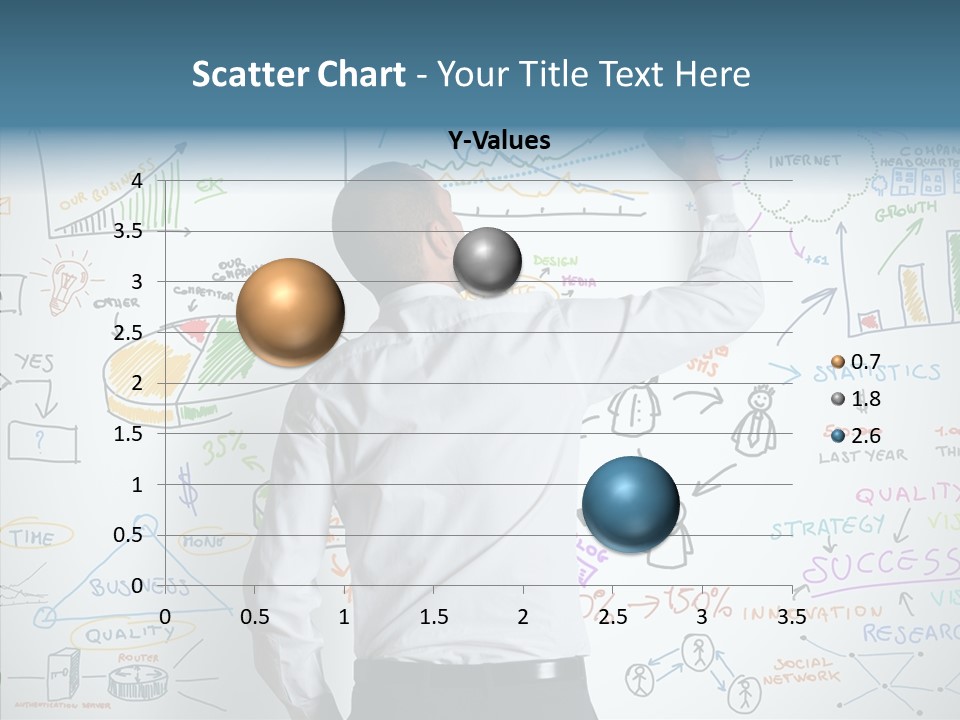 Blog Advertising Draw PowerPoint Template