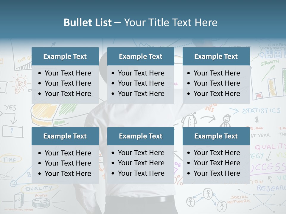 Blog Advertising Draw PowerPoint Template
