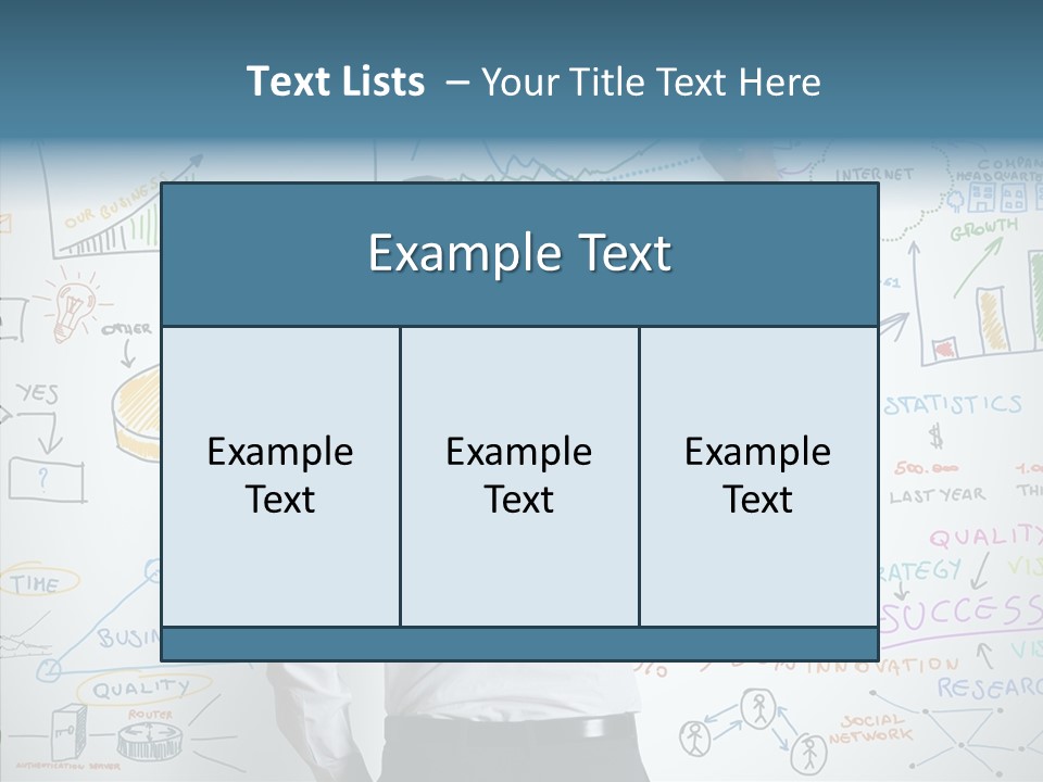 Blog Advertising Draw PowerPoint Template