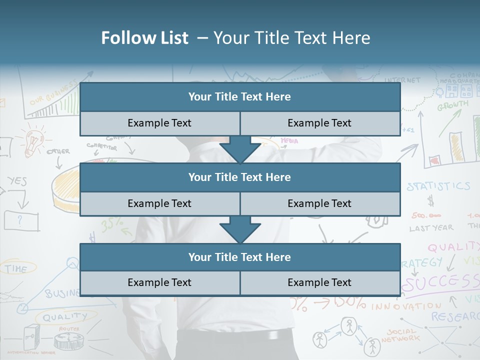 Blog Advertising Draw PowerPoint Template
