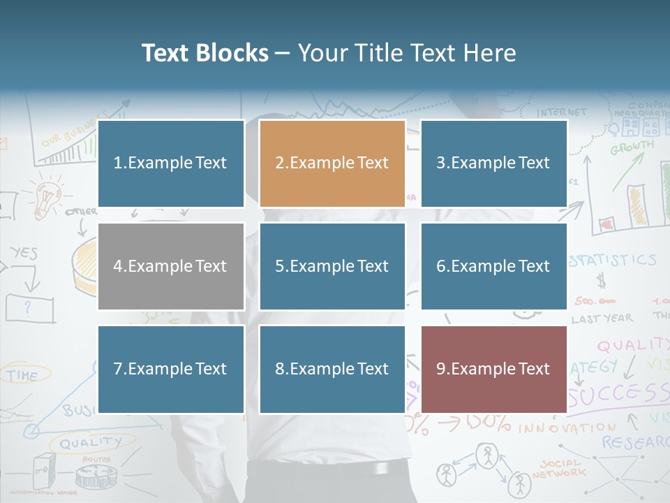 Blog Advertising Draw PowerPoint Template