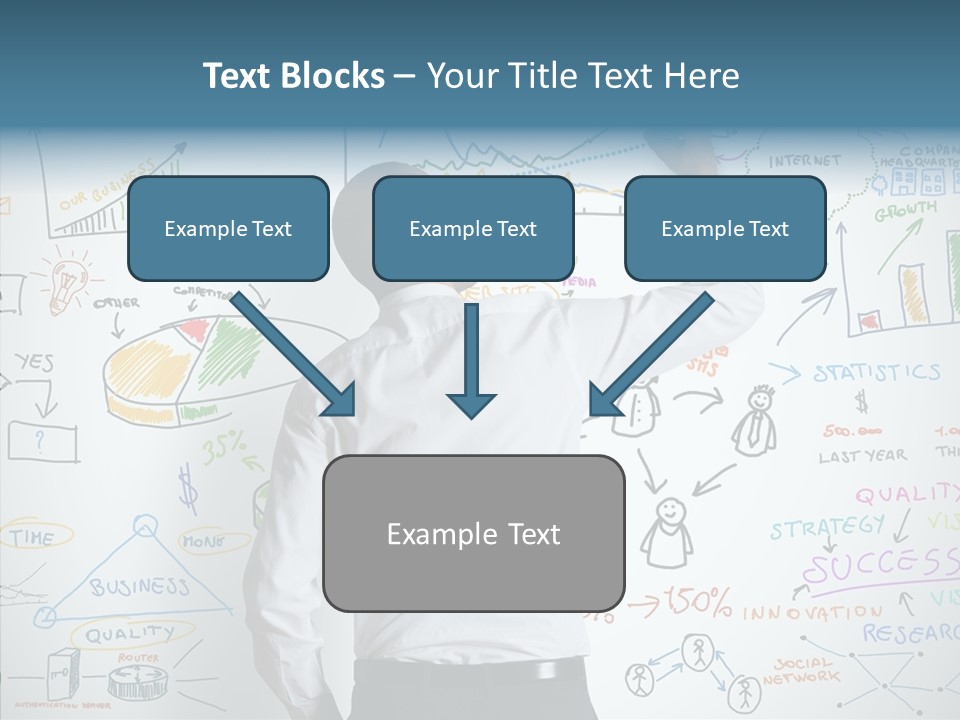Blog Advertising Draw PowerPoint Template