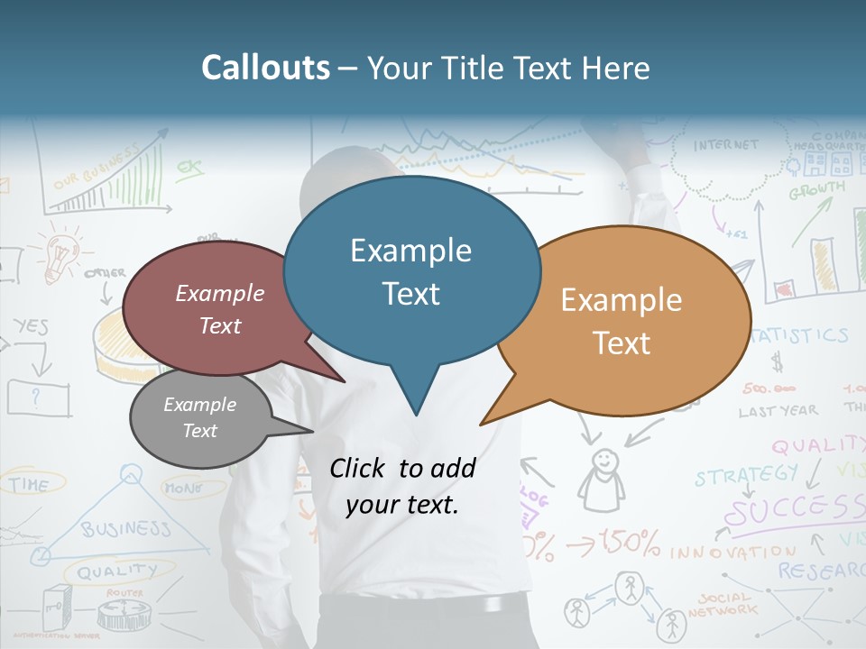 Blog Advertising Draw PowerPoint Template