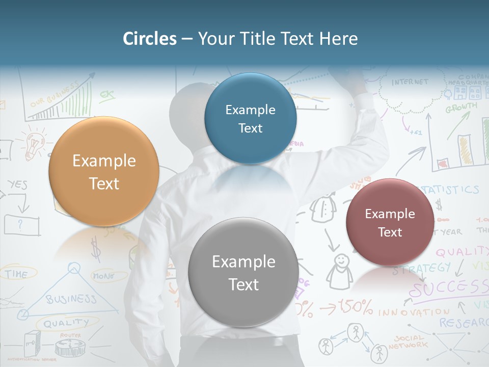 Blog Advertising Draw PowerPoint Template