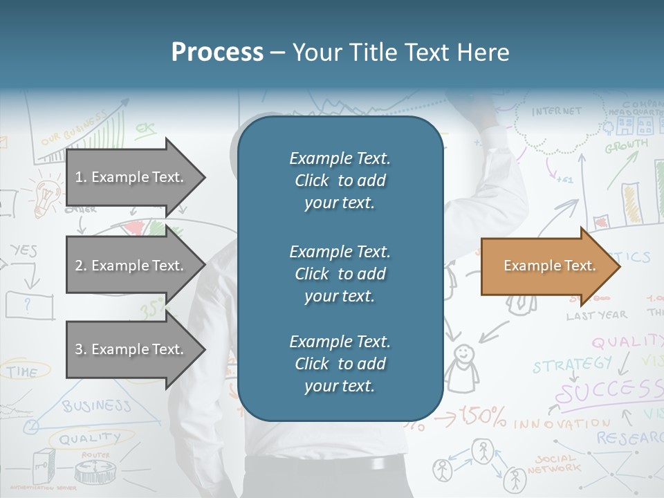 Blog Advertising Draw PowerPoint Template