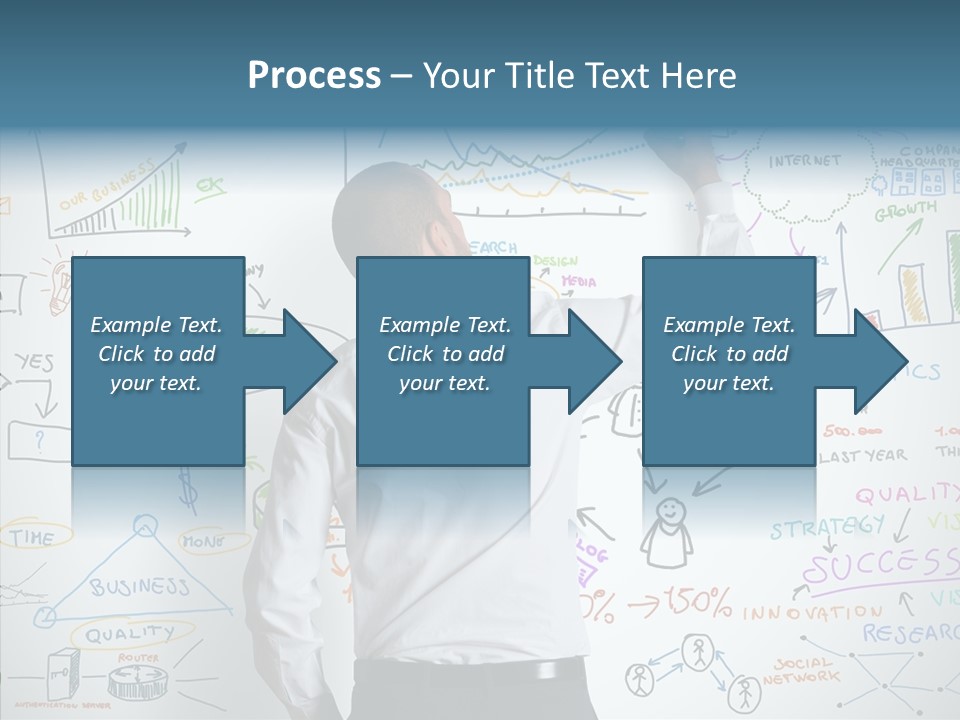 Blog Advertising Draw PowerPoint Template