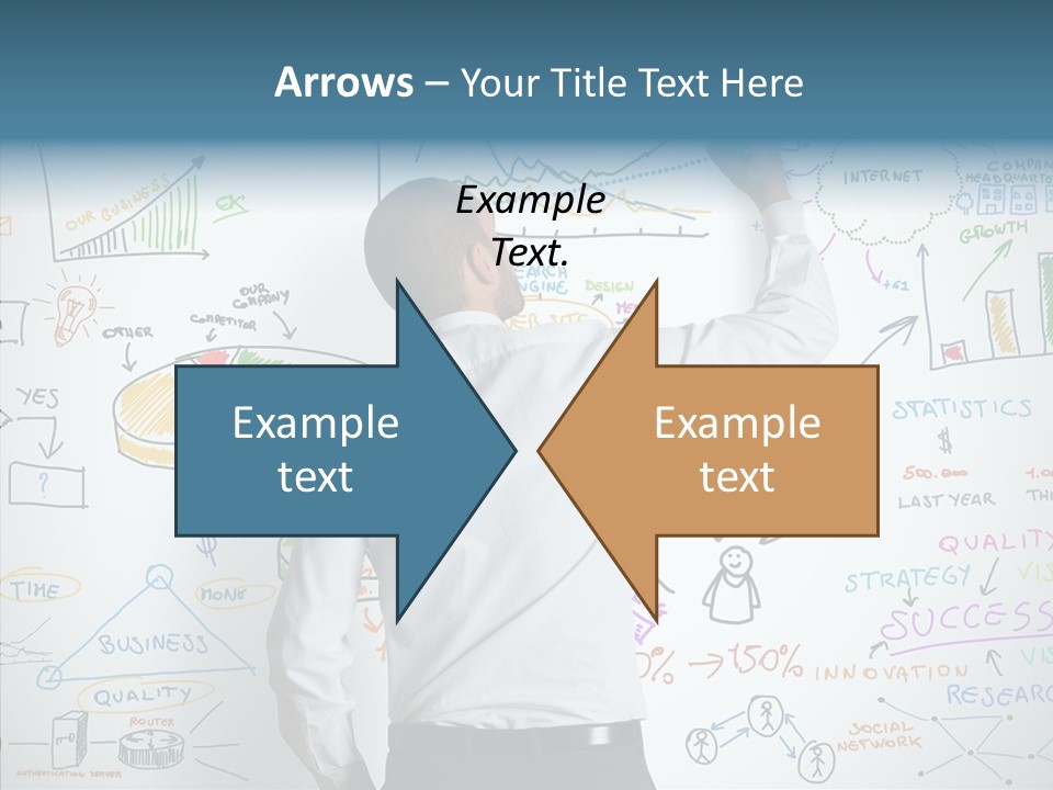 Blog Advertising Draw PowerPoint Template