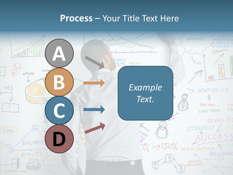 Blog Advertising Draw PowerPoint Template