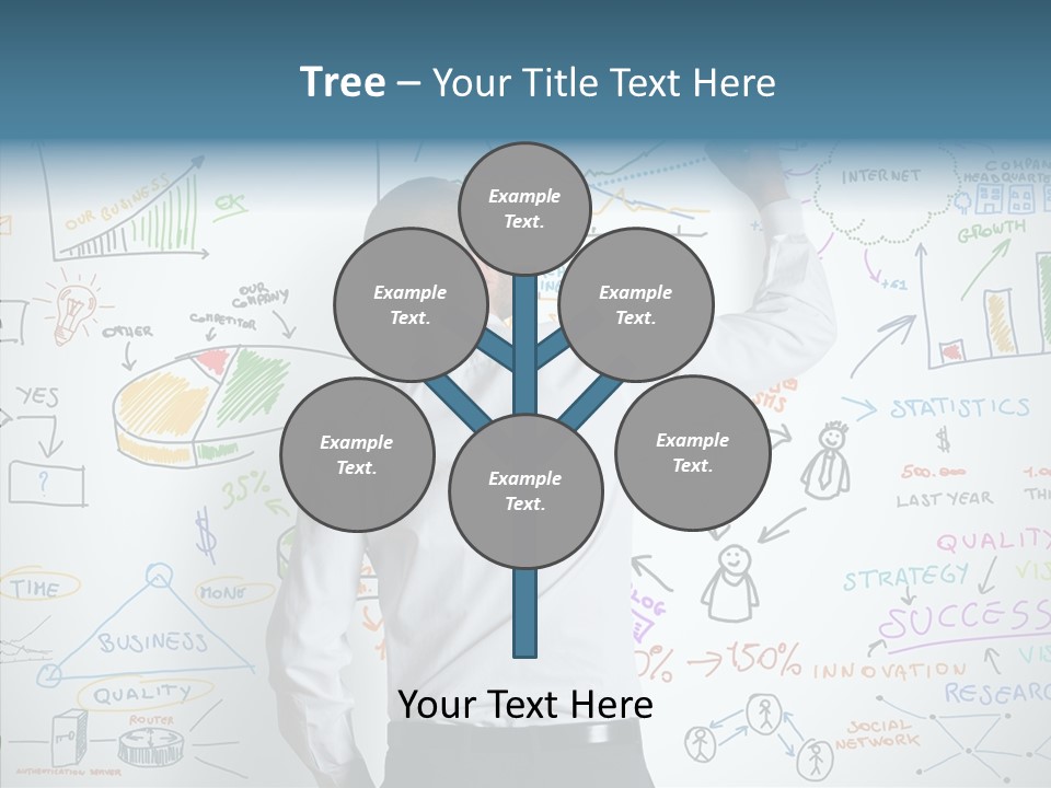 Blog Advertising Draw PowerPoint Template