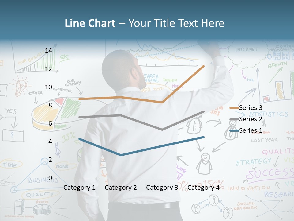 Blog Advertising Draw PowerPoint Template