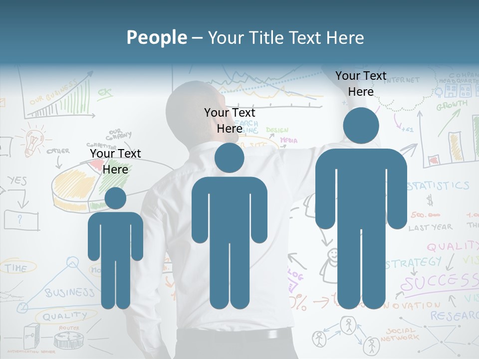 Blog Advertising Draw PowerPoint Template