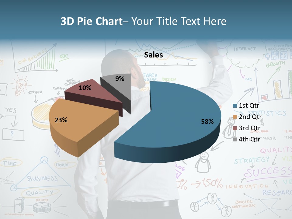 Blog Advertising Draw PowerPoint Template