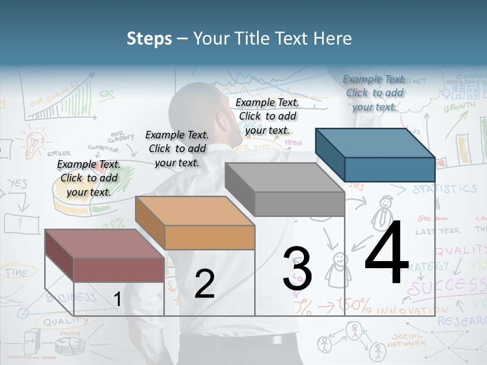 Blog Advertising Draw PowerPoint Template