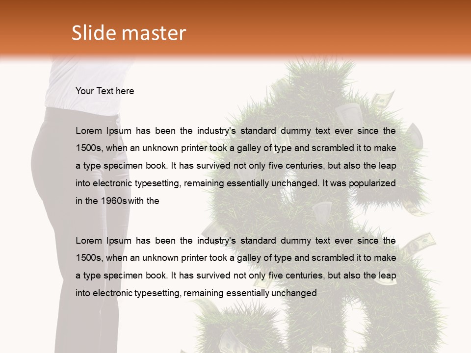 Cash Smile Financial PowerPoint Template