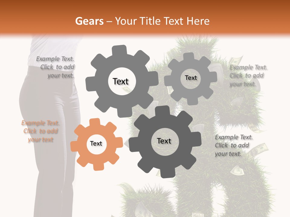 Cash Smile Financial PowerPoint Template