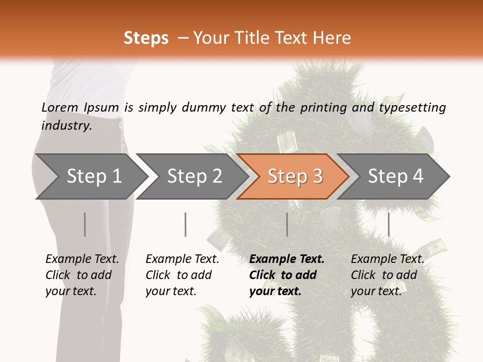 Cash Smile Financial PowerPoint Template