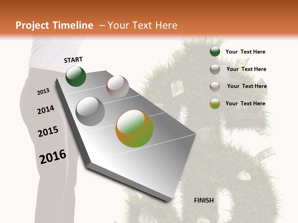 Cash Smile Financial PowerPoint Template