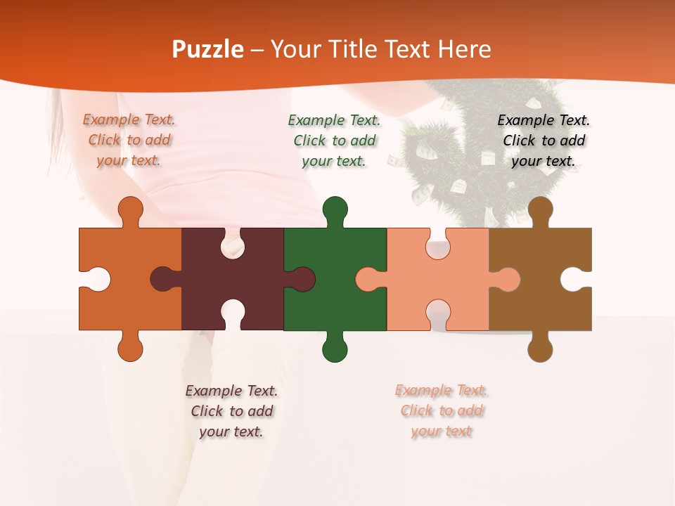 Young Hispanic Finance PowerPoint Template