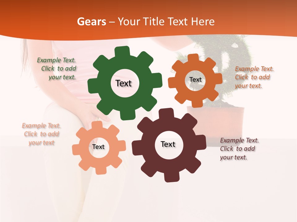 Young Hispanic Finance PowerPoint Template