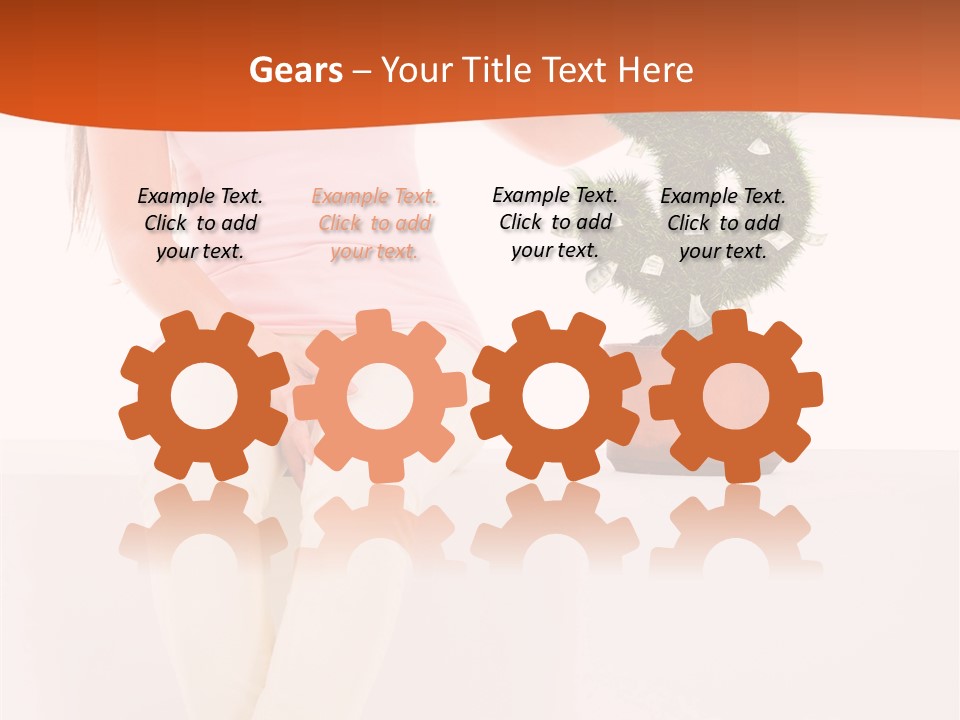 Young Hispanic Finance PowerPoint Template