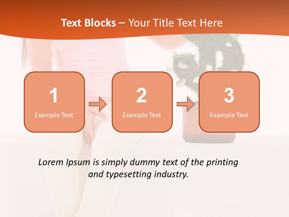 Young Hispanic Finance PowerPoint Template